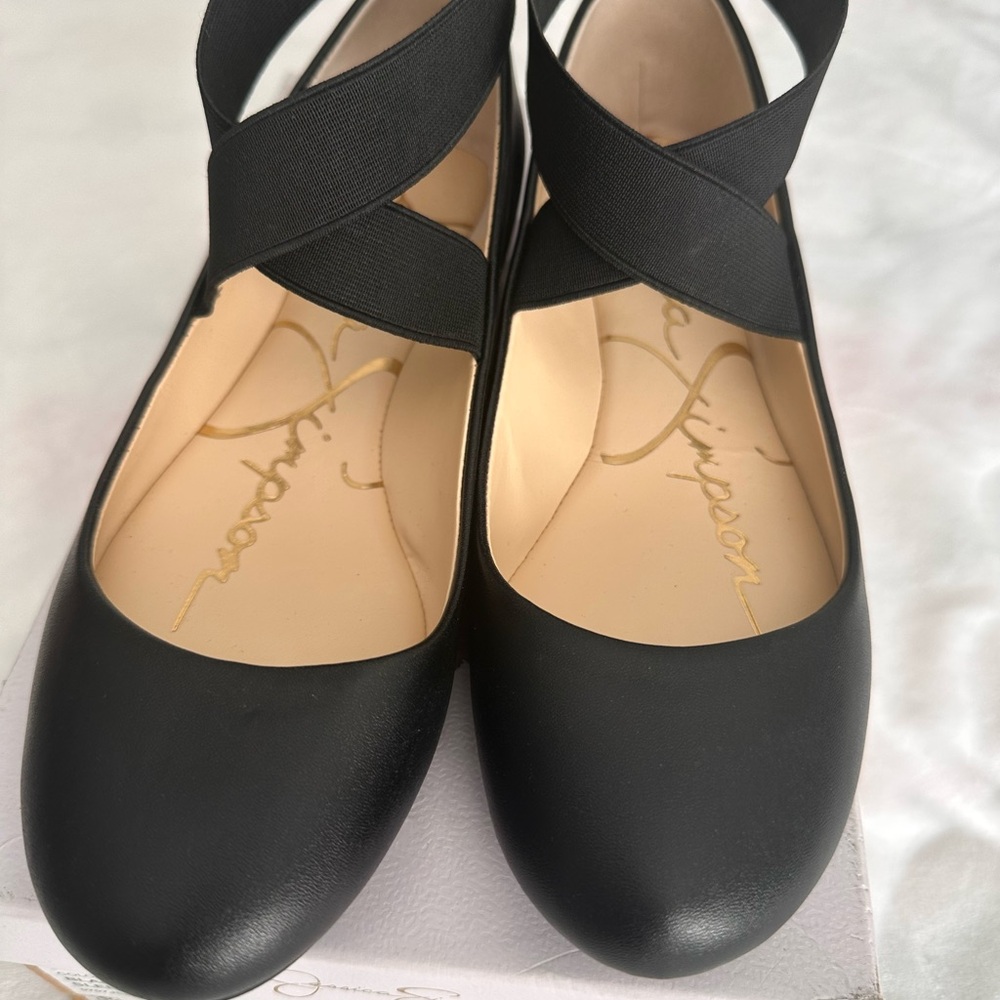 Jessica Simpson Black Flats - Picture 4 of 8